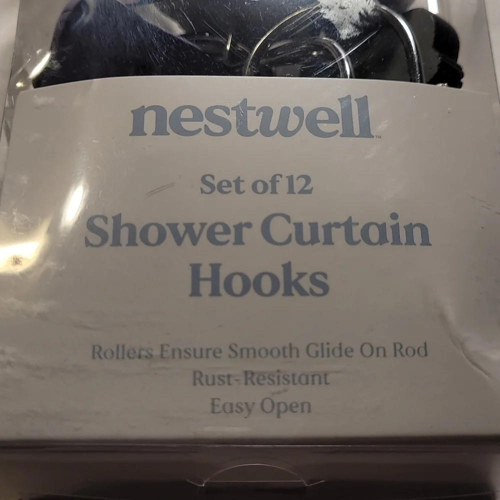 Purse, Heels and Mirror Shower Curtain Hooks 🪝 NWT